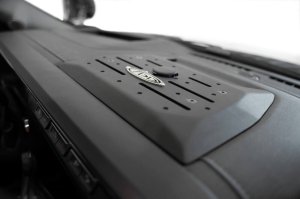 Ford Super Duty F250 Dash Mount - Addictive Desert Designs - Digital Device, Two-Stage Powder Coat Finish - Hammer Black - `23-`27 Ford Super Duty F250 Dash Mount - Addictive Desert Designs - Digital Device, Two-Stage Powder Coat Finish - Hammer Black - `23-`27